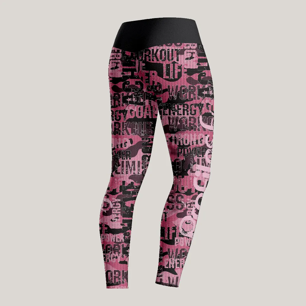 Pink Camo leggings