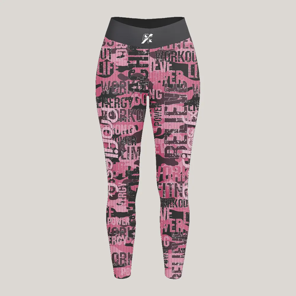 Pink Camo leggings