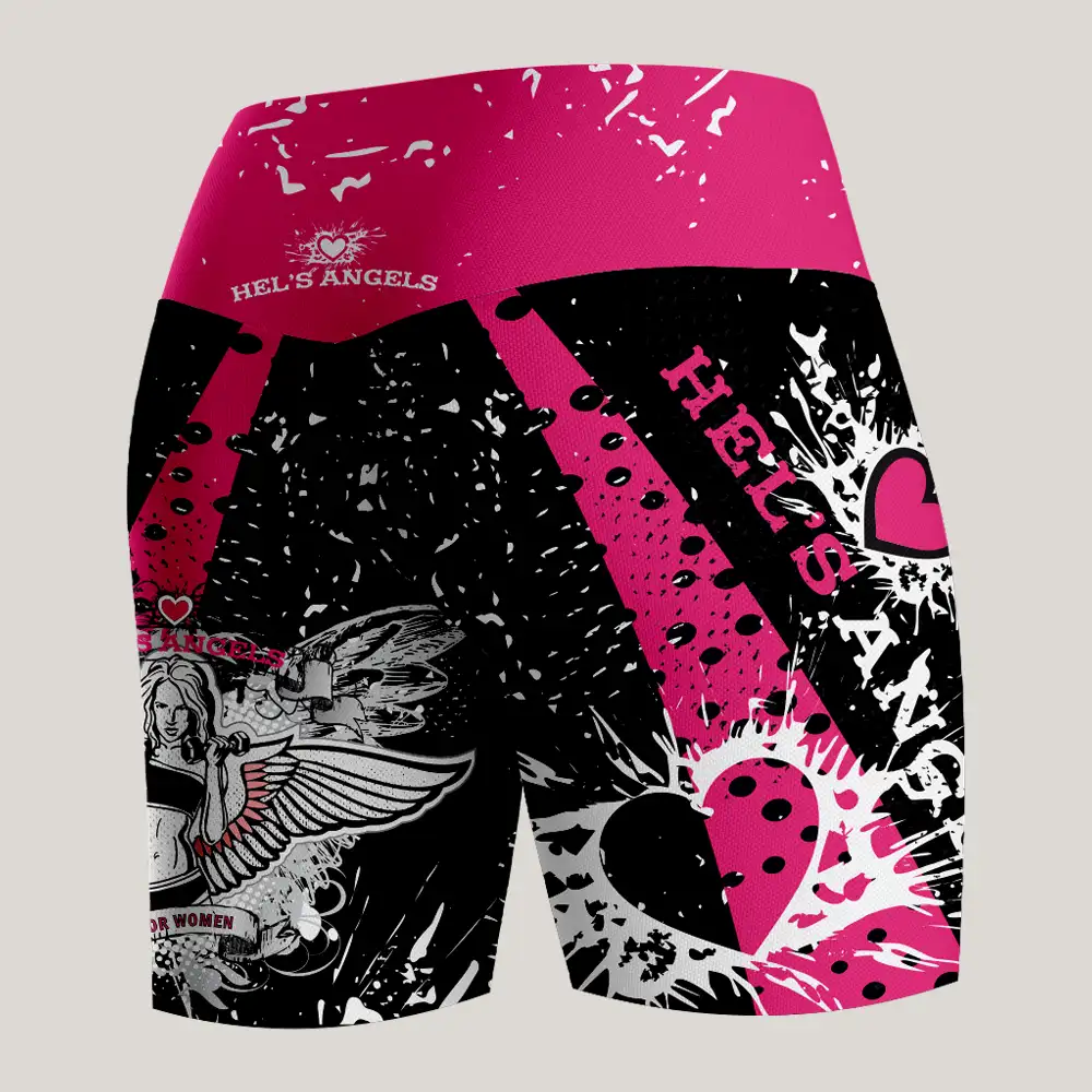 hels design hels angels shorts back